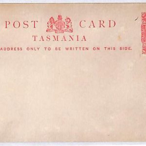 ai1542 - AUSTRALIA Tasmania -  POSTAL HISTORY - Postal STATIONERY  CARD