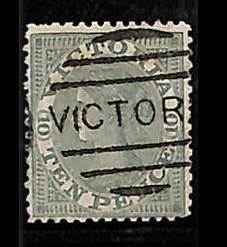 P4156a- AUSTRALIA Victoria - STAMP - SG  #119 watermark 8  - USED VERY FINE