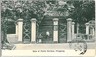 VINTAGE POSTCARD: HONG KONG - GATE OF PUBLIC GARDENS