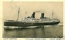 01145  CARTOLINA d'Epoca: NAVI BOAT - CONTE ROSSO  CONTE VERDE