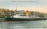 01135  CARTOLINA d'Epoca: NAVI BOAT - WORTHING - DIEPPE
