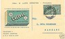 01111  CARTOLINA d'Epoca: PONTEDERA - PISA - PUBBLICITARIA