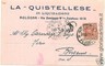 02276  CARTOLINA d'Epoca:  BOLOGNA Citta' - PUBBLICITARIA 1912