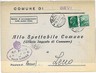 ITALIA RSI : SERIE PROPAGANDA su BUSTA COMUNALE: GAVI - 1942