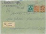 ITALIA REGNO - BUSTA da BRESCIA con VARIETA' REGNO 1925