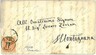 LOMBARDO VENETO - Sassone 25 su BUSTA : STRA 1852
