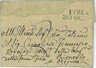 22907 - LOMBARDO VENETO - STORIA POSTALE -  BUSTA da  IVREA 1819