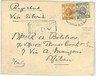 20767 - HONG KONG  - POSTAL HISTORY - COVER to ITALY 1916 - Shangai B.P.O.