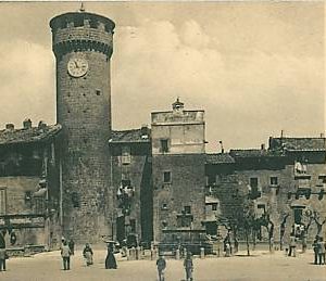 VT007  CARTOLINA d'Epoca: BAGNAIA - VITERBO VT