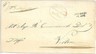 ITALIA REGNO: BUSTA con ANNULLO : BOVEGNO 1845