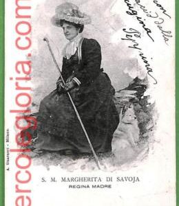 ah1040 - VINTAGE POSTCARD - Margherita di Savoja - 1900 -  ROYALTY