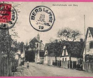 af8598 - Deutschland GERMANY - Ansichtskarten VINTAGE POSTCARD - Berg - 1919
