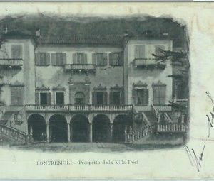 85884  - CARTOLINA d'Epoca - MASSA CARRARA Provincia -  PONTREMOLI  1901
