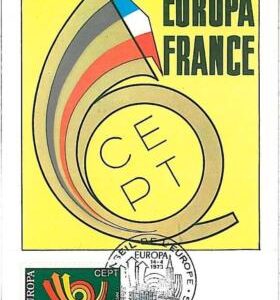 26321 - FRANCE -  MAXIMUM CARD - EUROPA CEPT - 1973