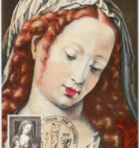 48325- BELGIUM - MAXIMUM CARD  -  1970 - ART / CHRISTMAS