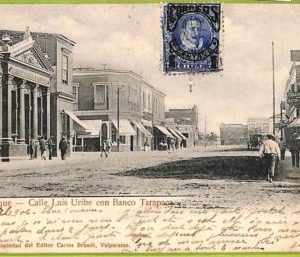 aa5458 - CHILE - Vintage Postcard - Iquique - Calle Luis Uribe - 1904