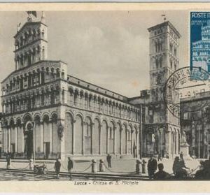 54543 - ITALY - MAXIMUM CARD - 1947  ARCHITECTURE - SPECIAL FLIGHT  Luca