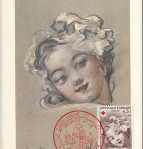 63516  -  FRANCE - POSTAL HISTORY: MAXIMUM CARD 1962 -  MEDICINE Red Cross
