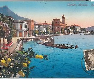 54677-- CARTOLINA d'Epoca - LAGO di GARDA: Gardone Riviera  1932