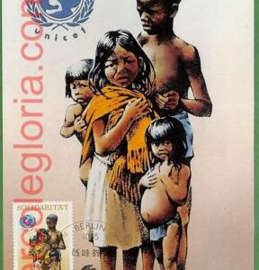ag7405 - GERMANY - MAXIMUM CARD - 05.09.1989 - Organizations, Unicef