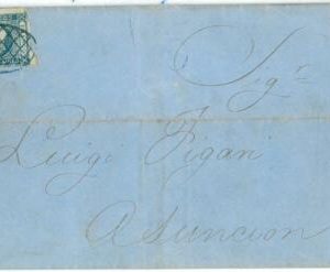 BK1803 - ARGENTINA - POSTAL HISTORY - Yvt # 13 on COVER to PARAGUAY