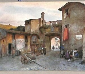 ab0337 - VINTAGE POSTCARD - ROME City: The Cavalleggeri gate