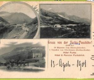 ad4246 - SWITZERLAND Schweitz - Ansichtskarten VINTAGE POSTCARD - Furka - 1901