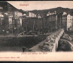 ab2320  CARTOLINA D'EPOCA GENOVA  Provincia : Camogli