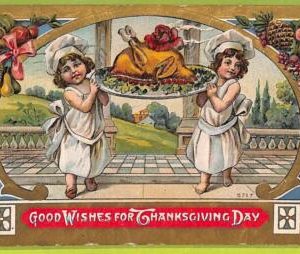 af5654 -   VINTAGE POSTCARD - Celebrations - THANKSGIVING  Greetings - USA 1910