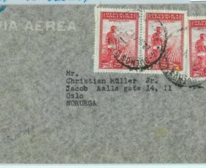 93894 - ARGENTINA - POSTAL HISTORY -  Airmail COVER to NORWAY  1949