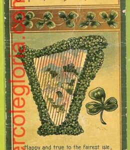 af5653 -   VINTAGE POSTCARD - Celebrations - ST PATRICKS Greetings