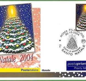 32712 - ITALY - OFFICIAL  MAXIMUM CARD  - 30.10. 2004 -   Religion, CHRISTMAS