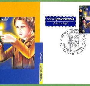 32710 - ITALY - OFFICIAL  MAXIMUM CARD  - 2002 -   Religion