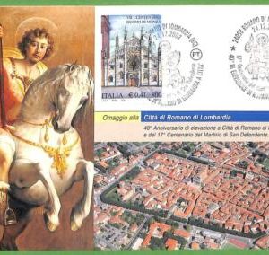 32708 - ITALY - OFFICIAL  MAXIMUM CARD  - 2002 -   Religion