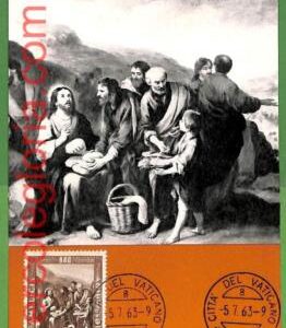 32734 - VATICAN -  MAXIMUM CARD  - 1963 - Religion