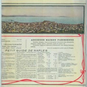 85003  -  ITALY - Tourist  PROPAGANDA Leaflet :  NAPOLI Naples  - 1920'S  MAP