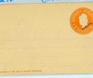 94011 - ARGENTINA - POSTAL HISTORY - STATIONERY COVER Jalil # Tar 17  SPECIMEN