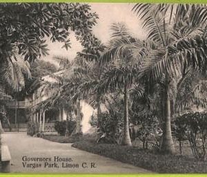 aa6095 - COSTA RICA - Vintage Postcard - Limon, Vargas Park