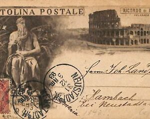 ab0922 - VINTAGE POSTCARD - ROME City: Colosseum
