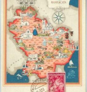 45976 - ITALY - MAXIMUM CARD 1953 - LAVORO series : BASILICATA