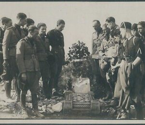 LIB174 - CARTOLINA d'Epoca MILITARE Propaganda - FOTOGRAFICA   PNF  Croazia