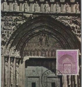 48410 - SPAIN - MAXIMUM CARD - Architecture: NAVARRA1968