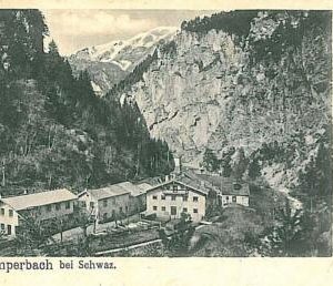 11435 - Ansichtskarten VINTAGE POSTCARD Österreich AUSTRIA - VOMPERBACH