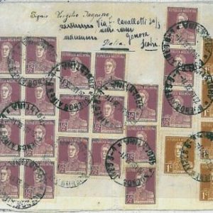24246 - ARGENTINA - POSTAL HISTORY - COVER to ITALY 1933 - NICE!