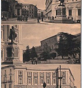 CARTOLINA d'Epoca - CAMPOBASSO città  - PALAZZO BANCA D'ITALIA  1947