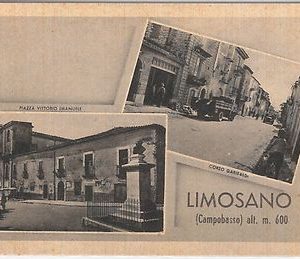 44004    CARTOLINA d'Epoca - CAMPOBASSO provincia - Limosano