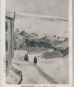CARTOLINA d'Epoca - ISERNIA provincia - Capracotta 1907