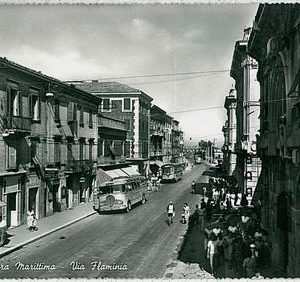31542  CARTOLINA d'Epoca ANCONA provincia : Falconara Marittima