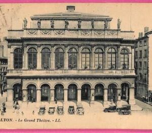 af9426 - FRANCE - VINTAGE POSTCARD Ansichtskarten - 1925 - LYON Grand THEATRE