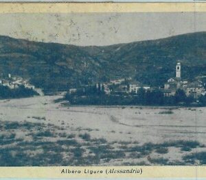 97002  - CARTOLINA d'Epoca - ALESSANDRIA provincia  -  ALBERA LIGURE  1955